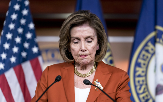 الرئيسة السابقة لمجلس النواب الأمريكي، نانسي بيلوسي