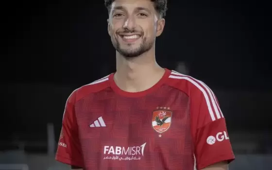 وسام أبو علي- لاعب فلسطيني في النادي الأهلي
