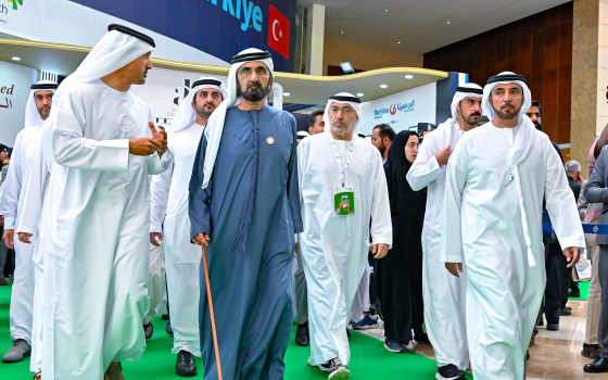 صورة لحاكم دبي، الشيخ محمد بن راشد آل مكتوم