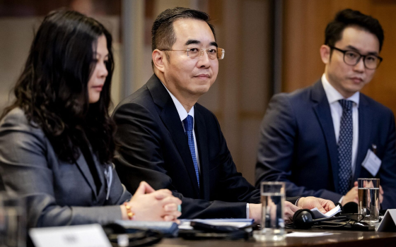 صورة ممثل الصين أمام "العدل الدولية"