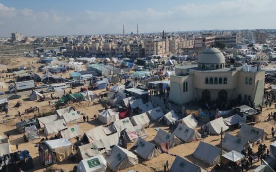 خيام النازحين في رفح