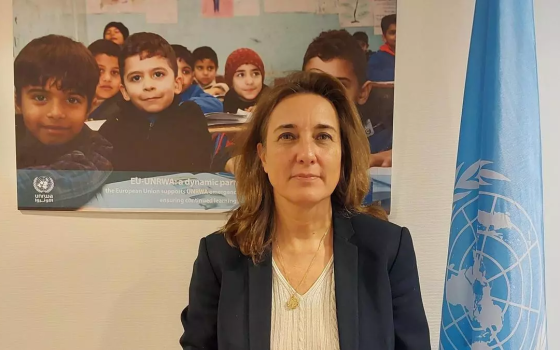 صورة مديرة مكتب الأونروا التمثيلي في أوروبا