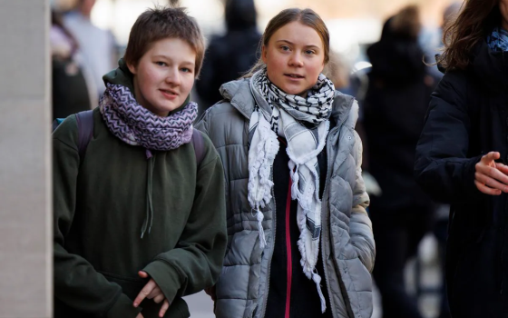 صورة السويدية  غريتا ثونبرغ