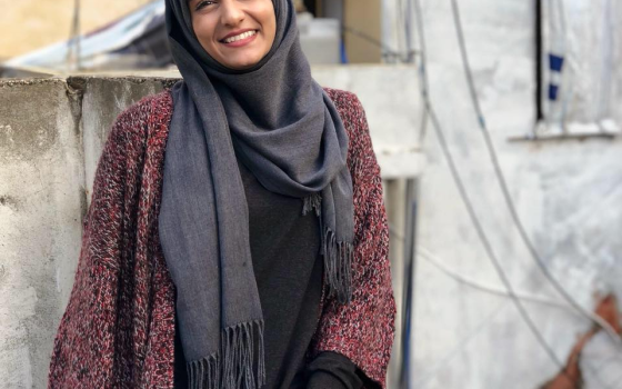 صورة الطالبة أمينة الأشقر