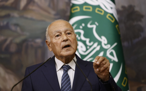 صورة أمين عام الجامعة العربية أحمد أبو الغيط