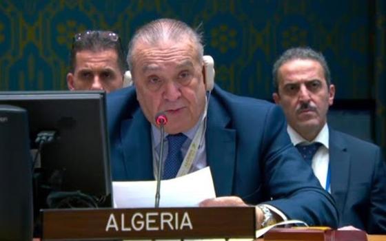 صورة مندوب الجزائر في مجلس الأمن
