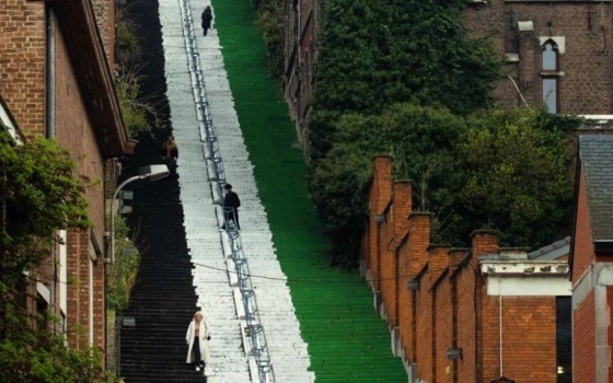 صورة درج “بويرين” التاريخي المكون من 374 درجة  