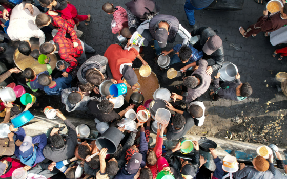 صورة من قطاع غزة خلال الحرب  