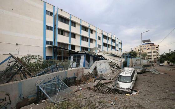 مباني مدمرة في قطاع غزة نتيجة القصف الإسرائيلي