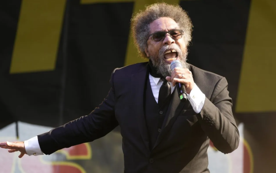 المرشح الرئاسي الأمريكي المستقل كورنيل ويست