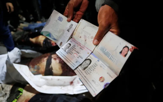 استهداف المطبخ المركزي العالمي في قطاع غزة