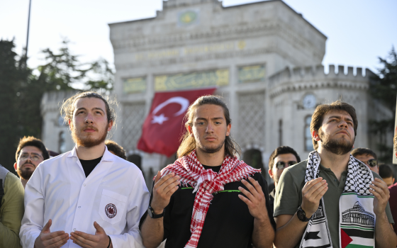 من 20 جامعة..  مظاهرة حاشدة لطلاب إسطنبول تضامنًا مع فلسطين