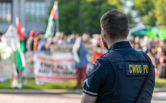 تواجد أمني كثيف في المظاهرات الطلابية