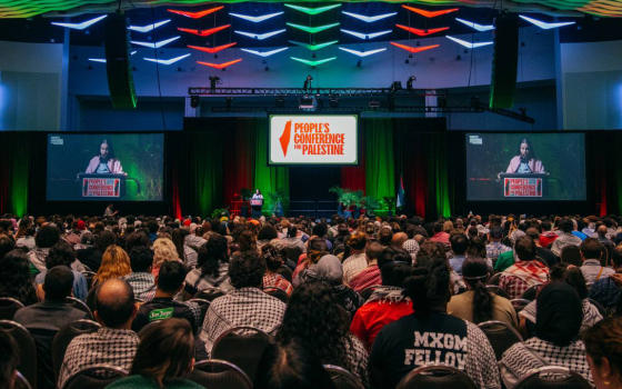 مؤتمر شعبي لأجل فلسطين في ديترويت بولاية ميشيغان