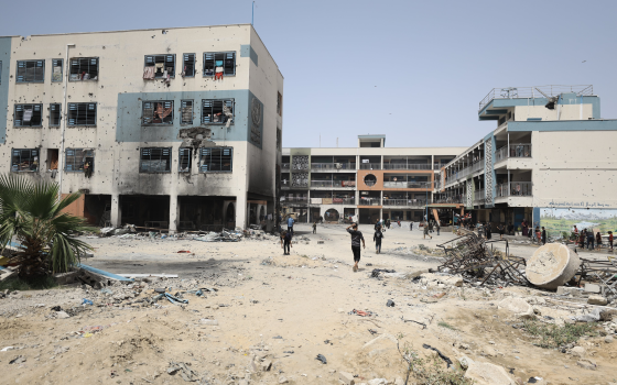 مباني مدمرة في قطاع غزة نتيجة القصف الإسرائيلي