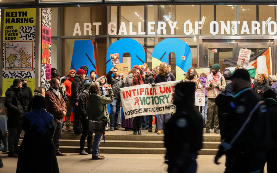 وقفة احتجاجية لمقاطعة مهرجان تورونتو للتصوير الفوتوغرافي