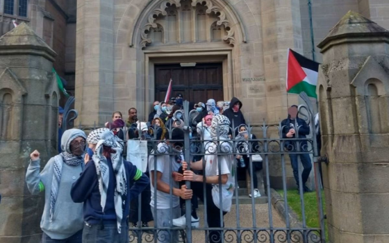 سيطرة طلاب جامعة مانشستر على أحد مباني الجامعة