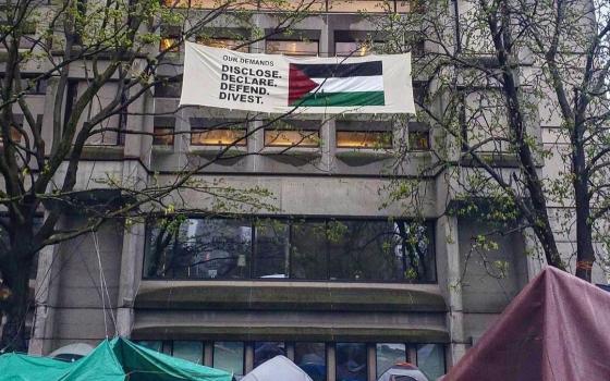 المخيم الطلابي التضامني في جامعة ماكجيل