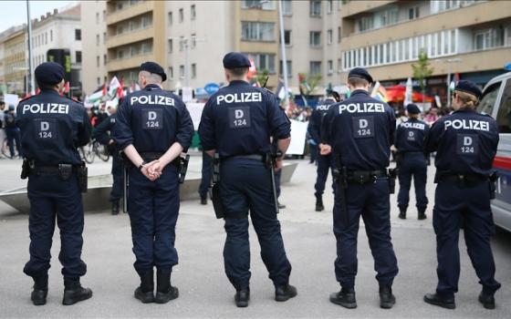 تواجد الشرطة النمساوية في حرم جامعة فيينا للتكنولوجيا