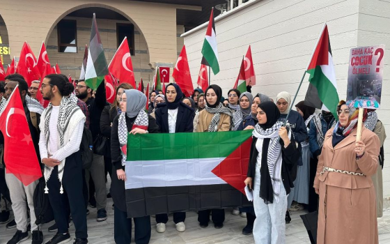 لأجل غزة..  طلاب من 13 جامعة تركية يتضامنون مع نظرائهم حول العالم
