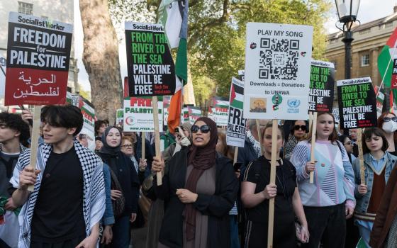 أنصار فلسطين يحتشدون في لندن