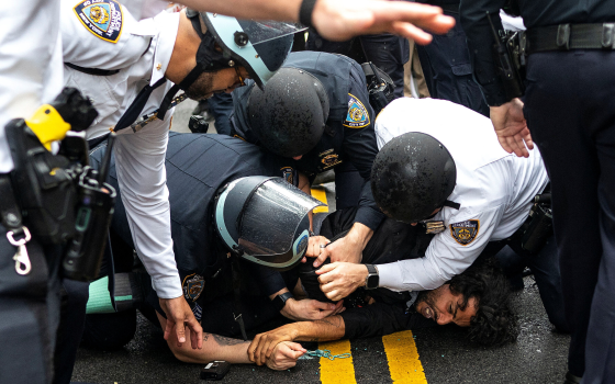 اعتقال 35 متظاهرًا خلال مسيرات النكبة في نيويورك