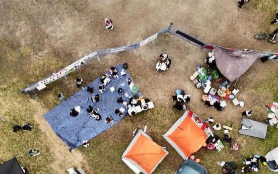 المخيم يتوسع..  طلاب ماكجيل في يومهم التضامني السابع