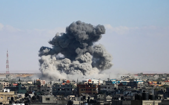 مباني مدمرة في قطاع غزة نتيجة القصف الإسرائيلي