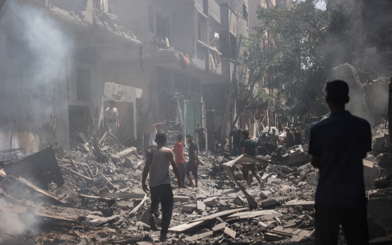 قصف الاحتلال الإسرائيلي لمخيم النصيرات