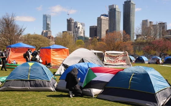 مخيم طلابي تضامني