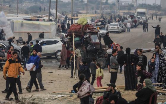 نزوح العائلات في غزة