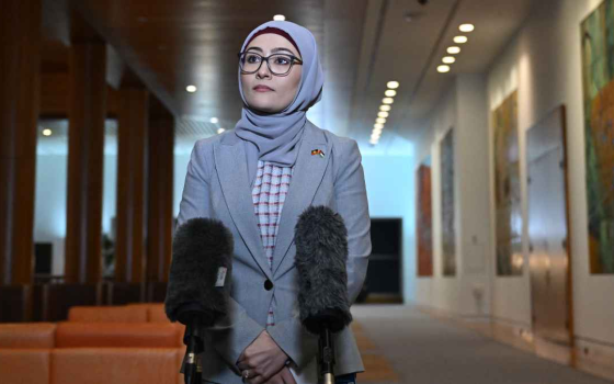 عضوة مجلس الشيوخ فاطمة بايمان