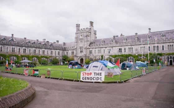 مخيم طلابي تضامني