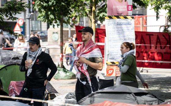 طلاب من كوبنهاغن يطالبون بحظر تسليح الاحتلال