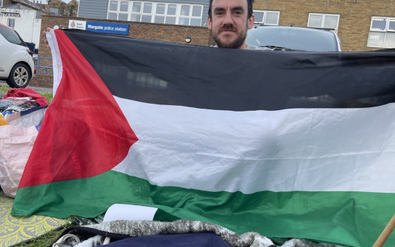 أحد أعضاء منظمة حركة فلسطين