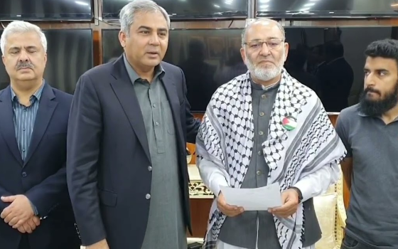 أحد نشطاء حملة "أنقذوا غزة"