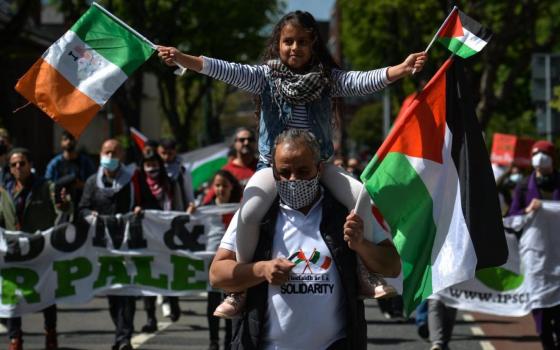 متضامنون مع فلسطين في أيرلندا