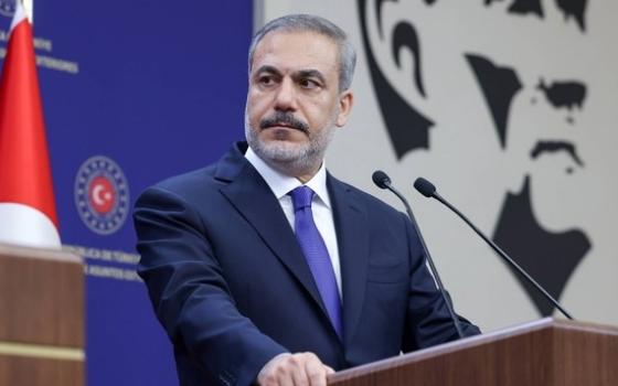 645x3وزير الخارجية التركي هاكان فيدان  