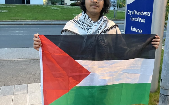 أحد أعضاء منظمة حركة فلسطين