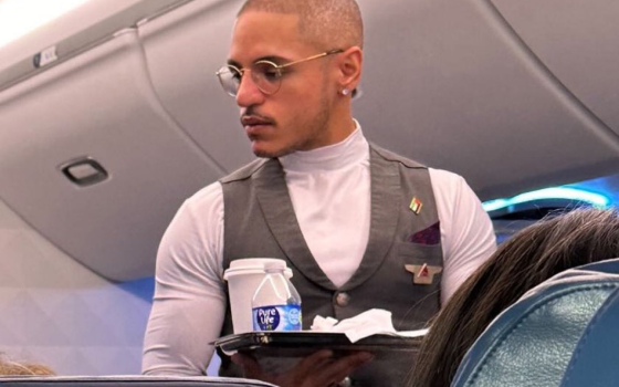 مضيف طيران في شركة دلتا