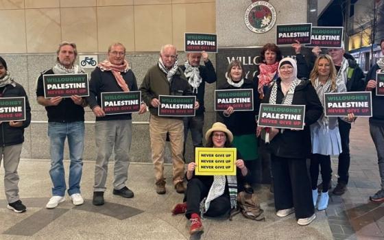 نشطاء من "ويلوغبي من أجل فلسطين"