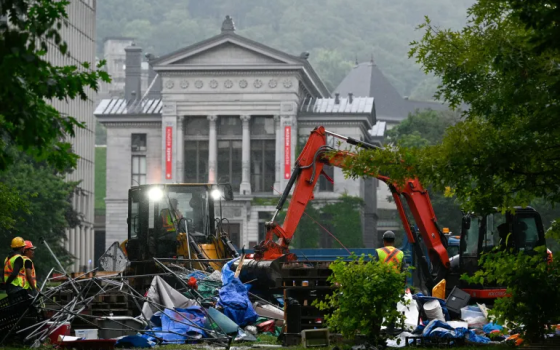 تفكيك المخيم الطلابي في جامعة ماكجيل