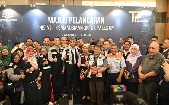 ماليزيا تطلق مبادرة إنسانية لدعم فلسطين