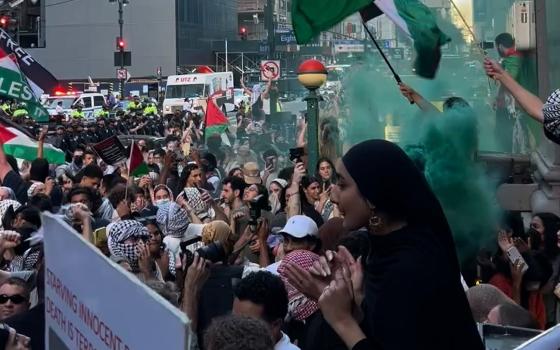 إغلاق محطة “غراند سنترال” في نيويورك خلال مظاهرة تضامنية