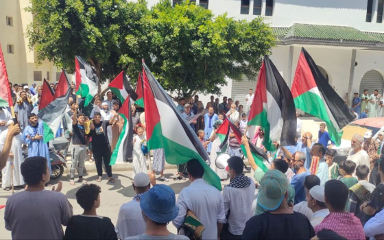 تظاهرات تضامنية في المغرب والأردن وتونس