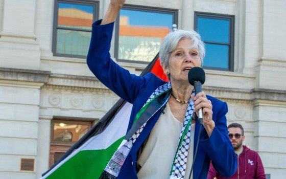 الناشطة والمرشحة للانتخابات الأمريكية جيل ستاين