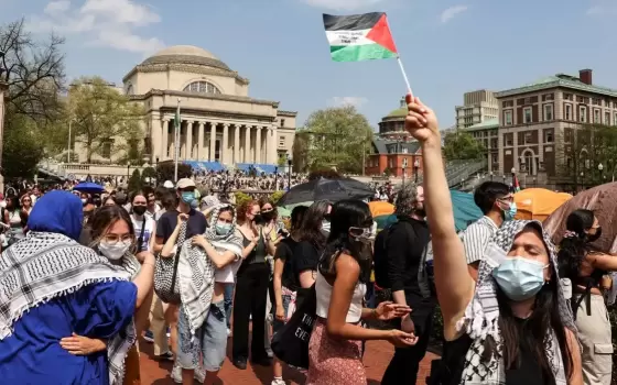 دعوى قضائية ضد طلاب مؤيدين لفلسطين في جامعة كولومبيا