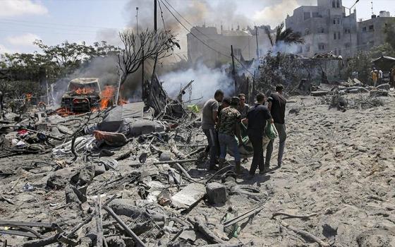 دمار واسع في قطاع غزة  