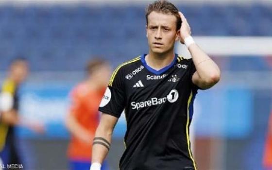 لاعب نرويجي مؤيد لفلسطين