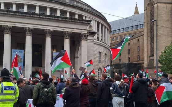 احتجاج مؤيد لفلسطين